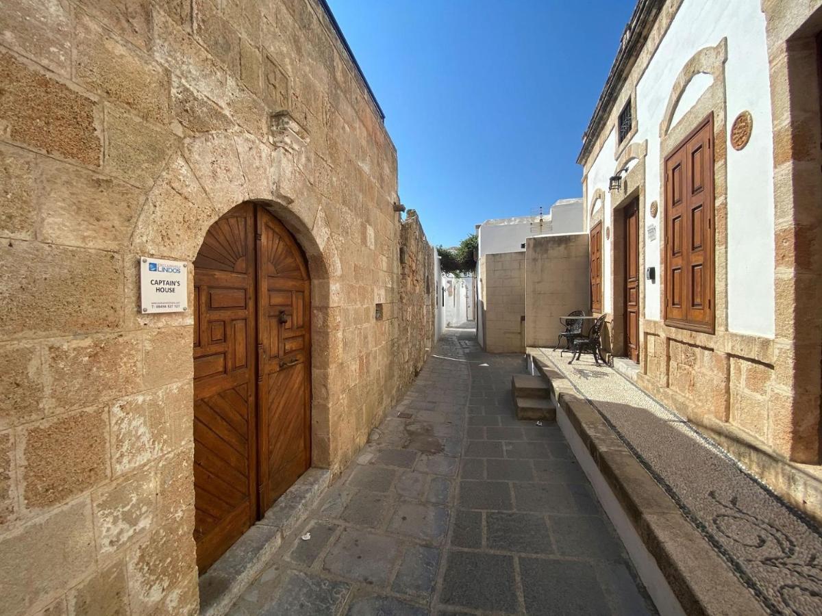 Captains House Líndos Екстериор снимка